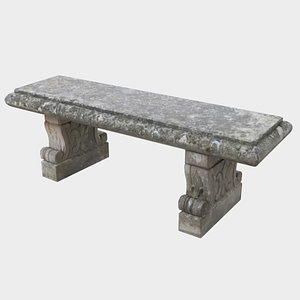 Old Stone Bench