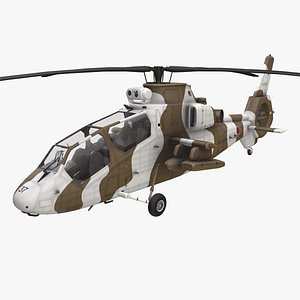 Helicopter OH-1 JGSDF Winter Static --447--