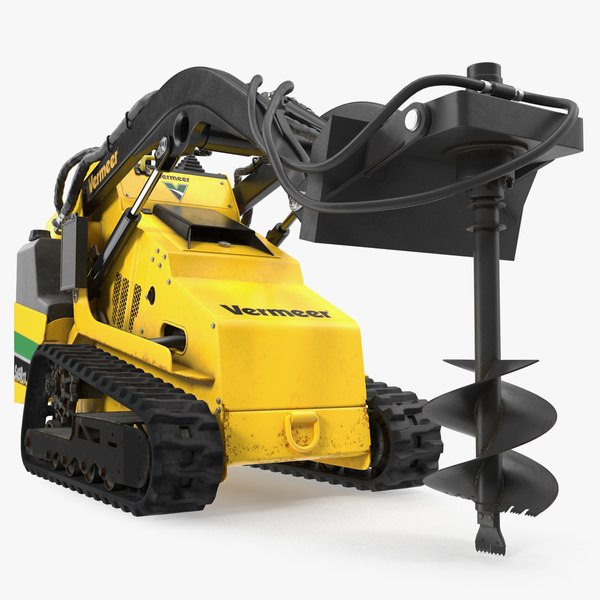 Mini skid steer vermeer 3D model TurboSquid 1382082