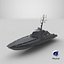 Robot Ship ASV Shadow Fox USV PBR