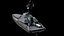 Robot Ship ASV Shadow Fox USV PBR