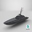 Robot Ship ASV Shadow Fox USV PBR