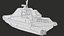 Robot Ship ASV Shadow Fox USV PBR