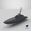 Robot Ship ASV Shadow Fox USV PBR