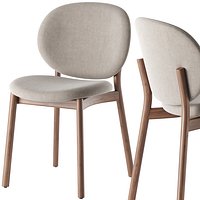 Ines Upholstered Chair By Calligaris