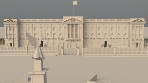 modèle 3D de Palais de Buckingham modèle 3d - TurboSquid 2021528