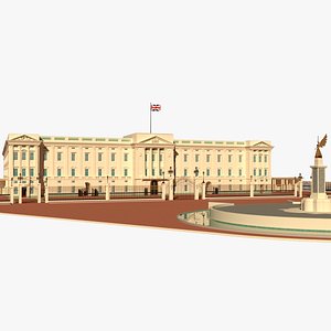 Buckingham Palace 3d Model