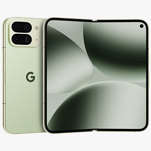 Google Pixel 10 Pro Fold Jade 3D model