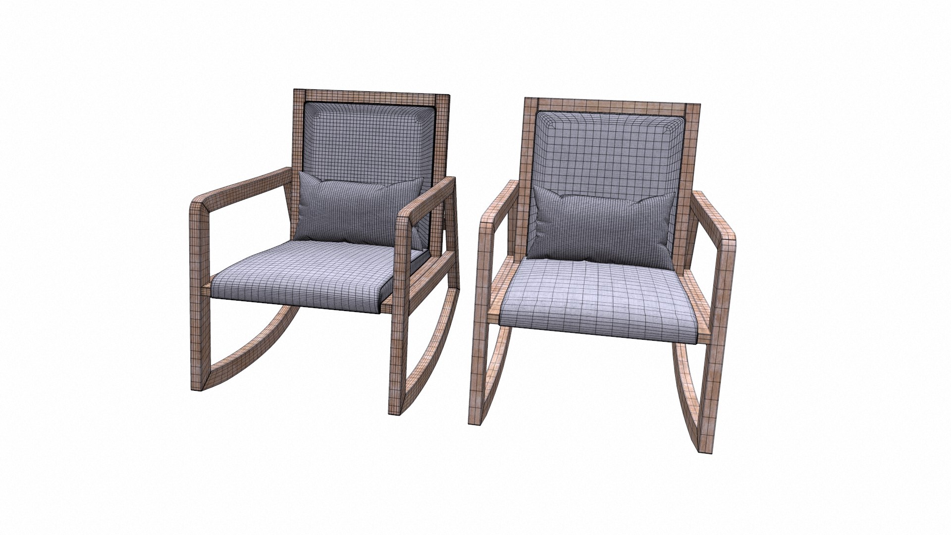Rocking Chair 11 3D - TurboSquid 2110739