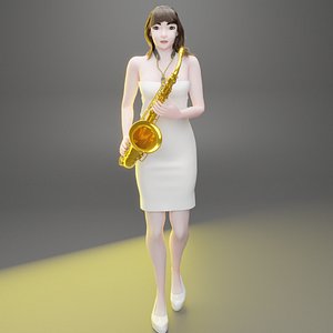 saxophone 3D