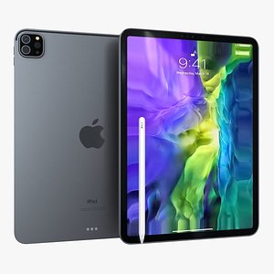 iPad Pro 11 2020 Space Gray with Pencil