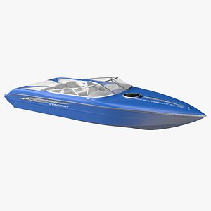 Blue Stingray Boat