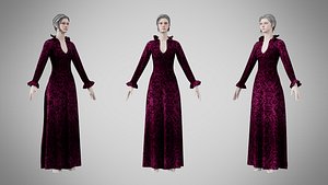 Dress 29 Velvet Plum Dream