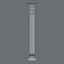 Carousel twisted column