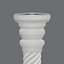 Carousel twisted column