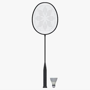 Badminton Racquets with Shuttlecock