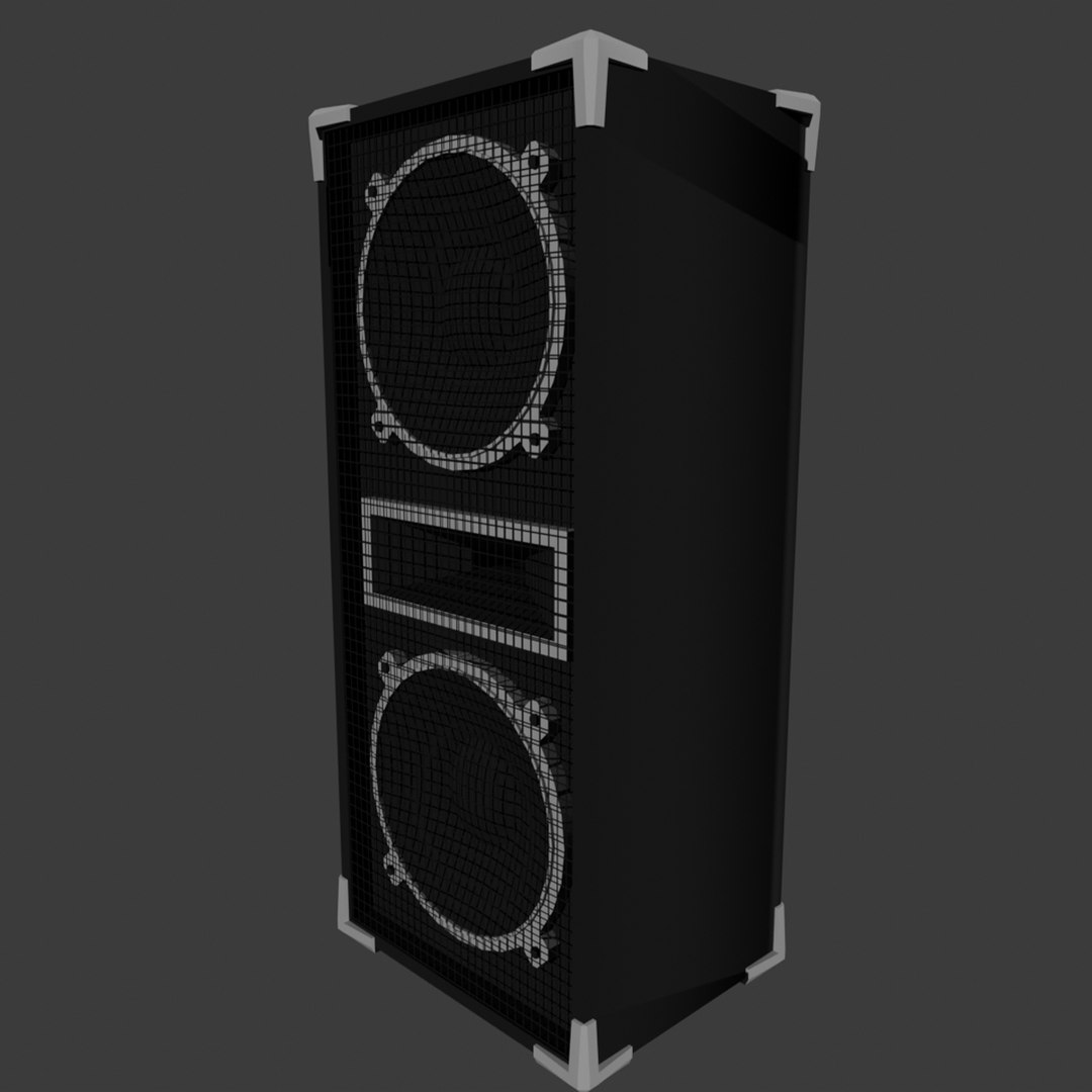 3D Speaker - TurboSquid 2184317