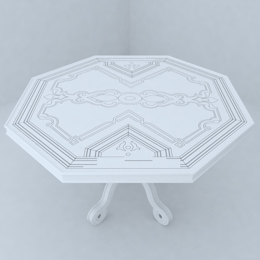 3d Table Designs Model