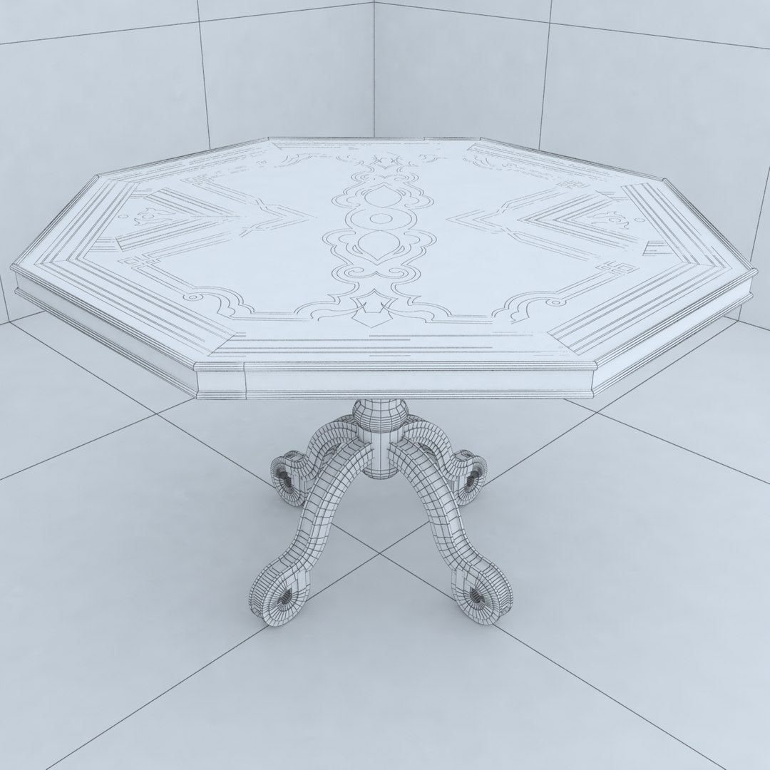 3d Table Designs Model