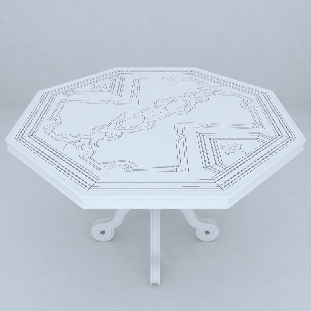 3d Table Designs Model