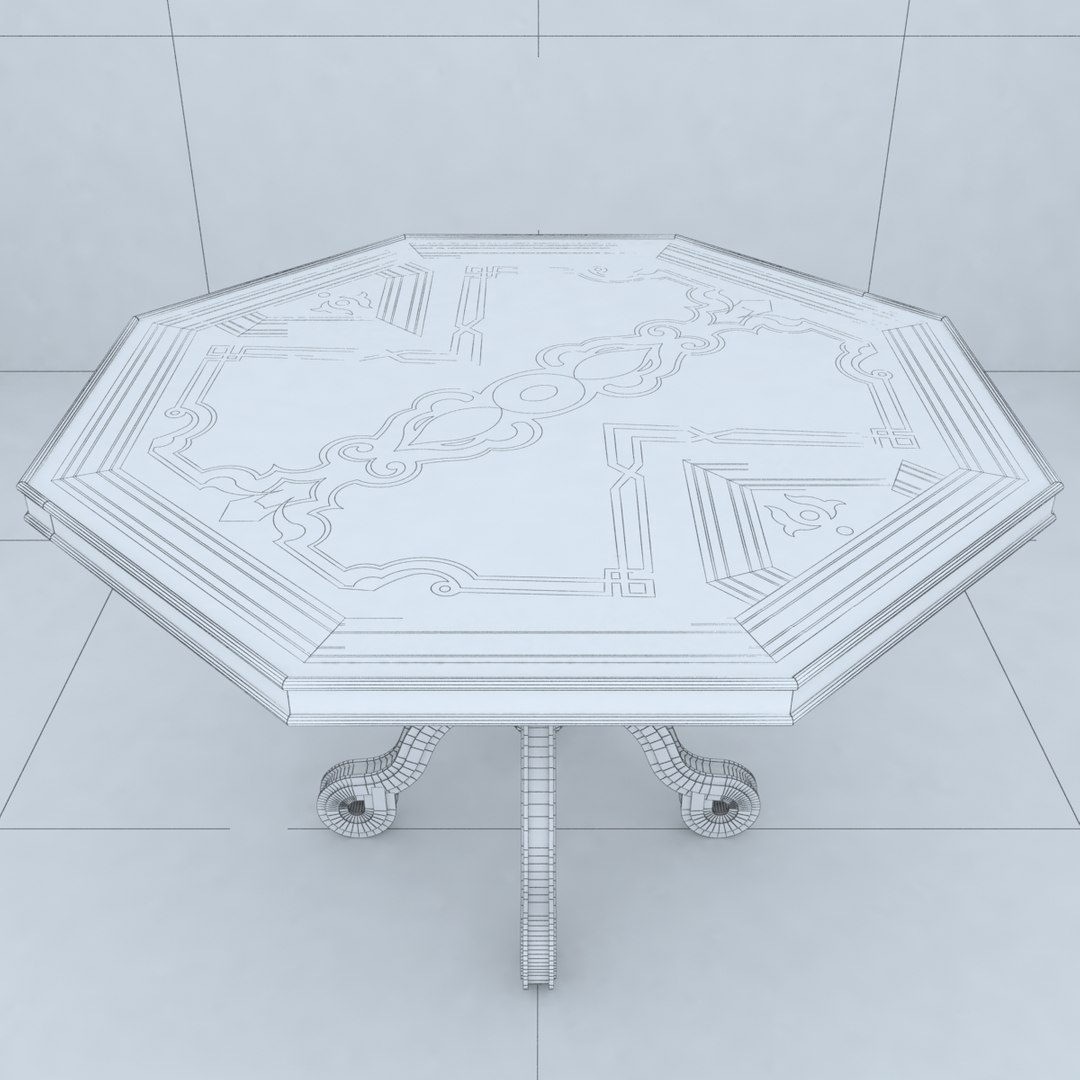 3d Table Designs Model