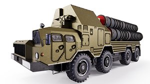 Anti-aircraft missile system C-300 - Favorite 3D model