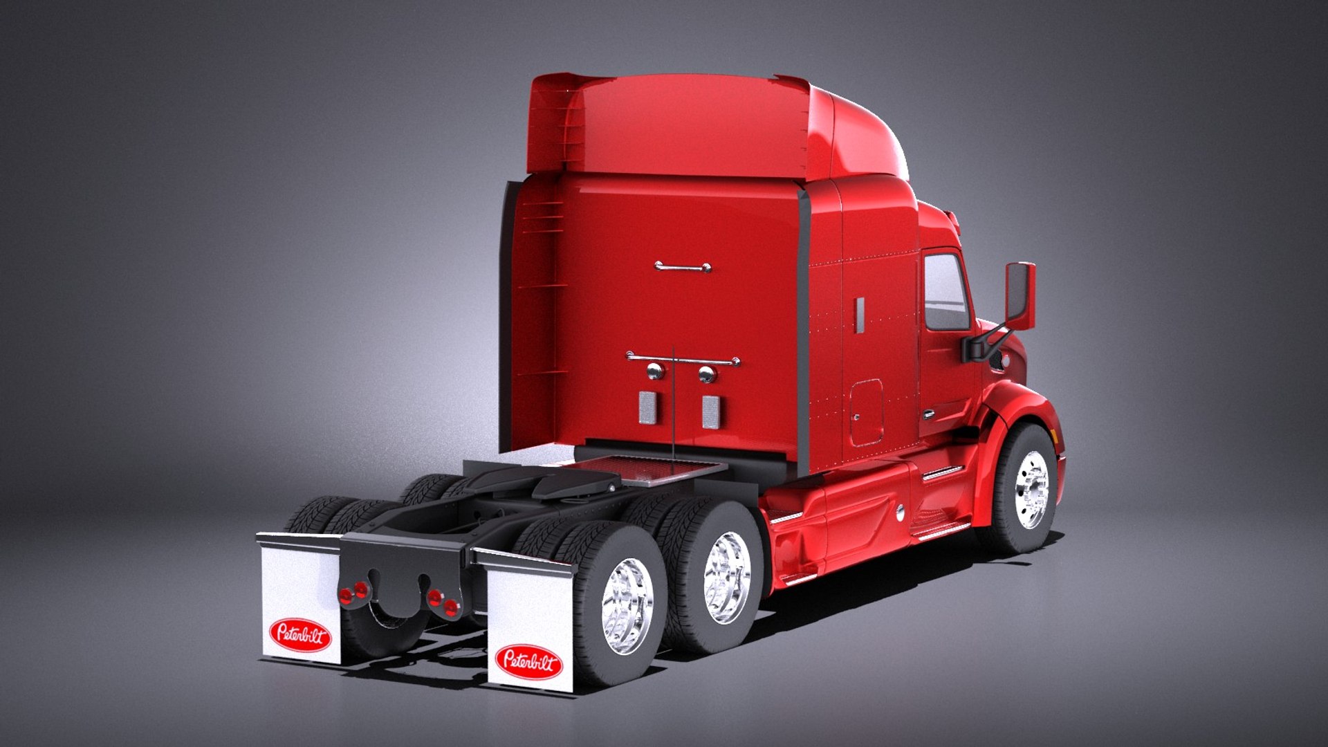 579 Semi Truck 3D Model - TurboSquid 1202493