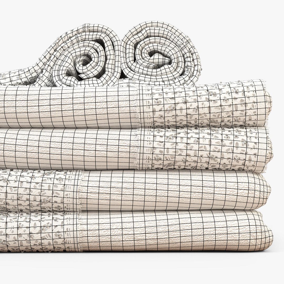 3dsmax Towel Cloth Fabric
