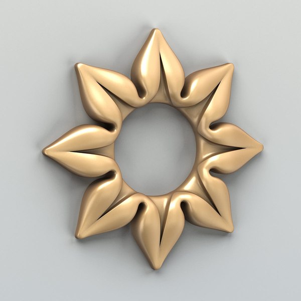 3D cnc rosette