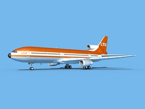 3D lockheed l-1011-10