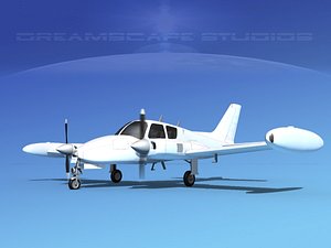 Cessna U-3 White Livery