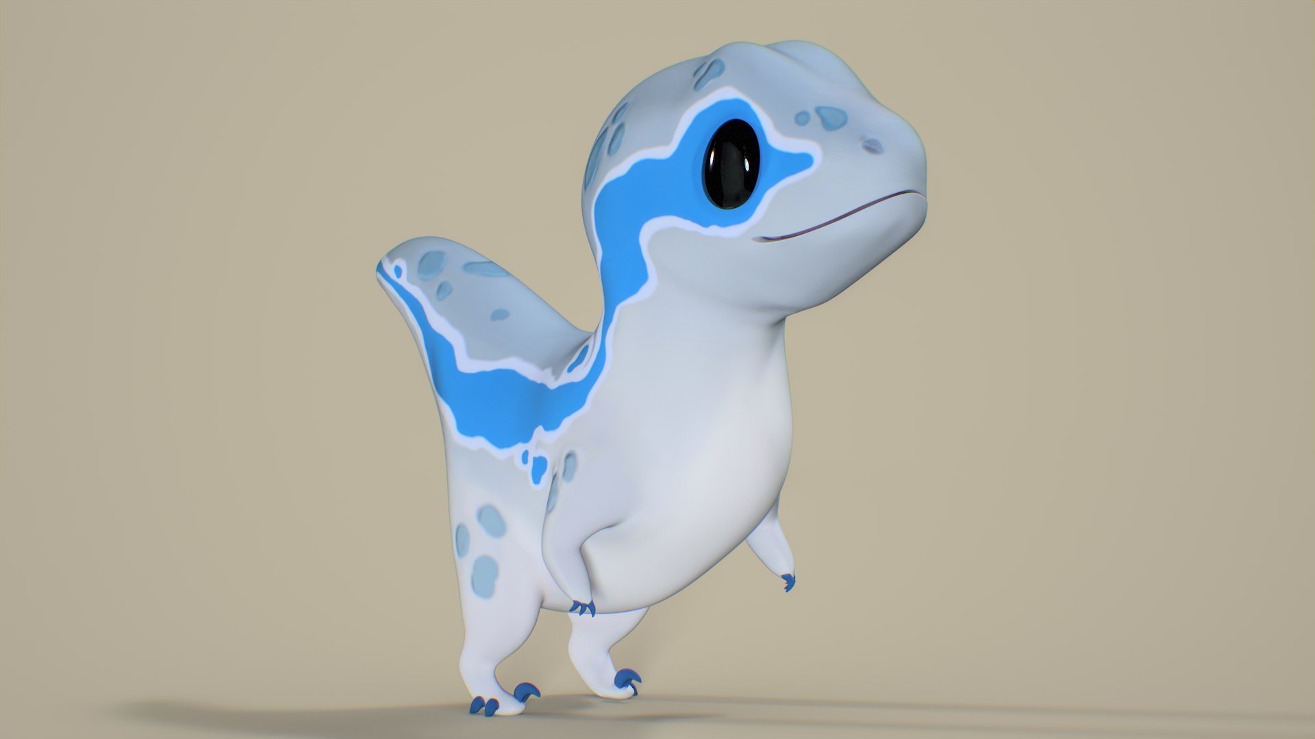 3D Cartoon Cute Dinosaur PBR model - TurboSquid 2075126