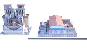 Ancient Stone Palace Basilica