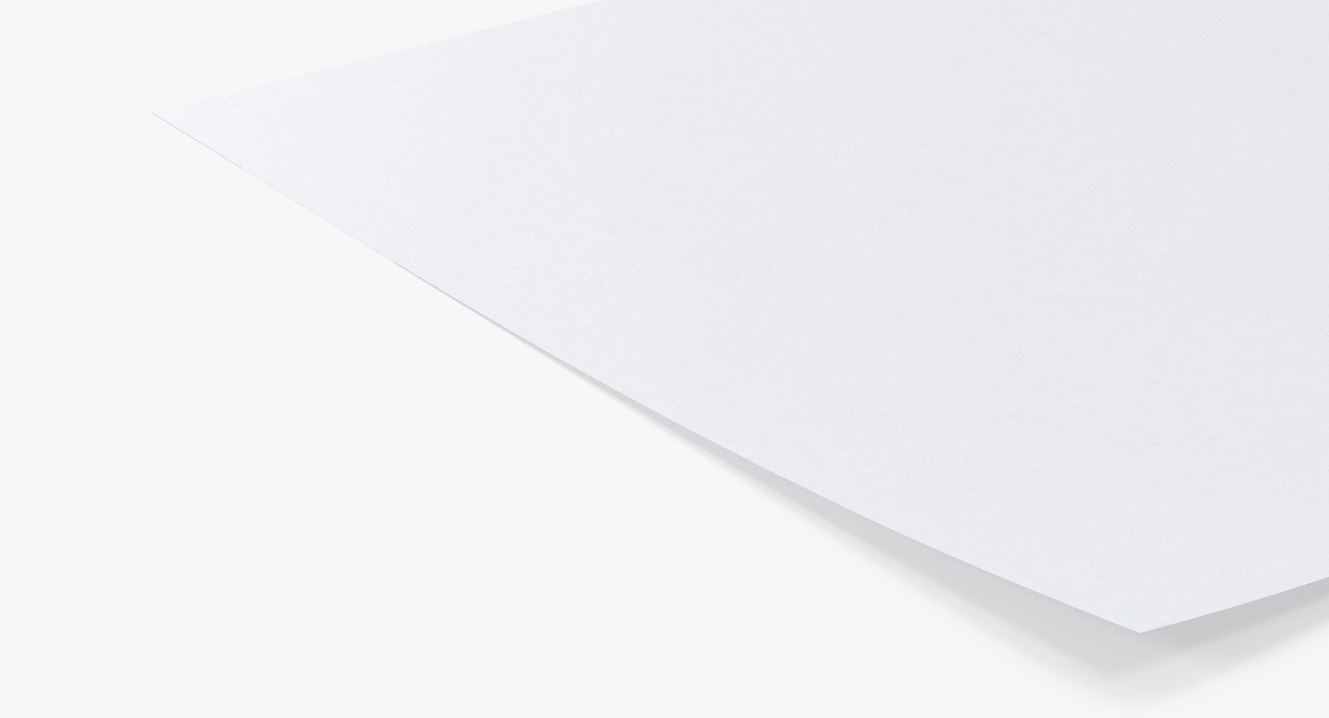 Single Paper Sheet 01 3D - TurboSquid 1206482