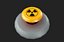 3D radiation button