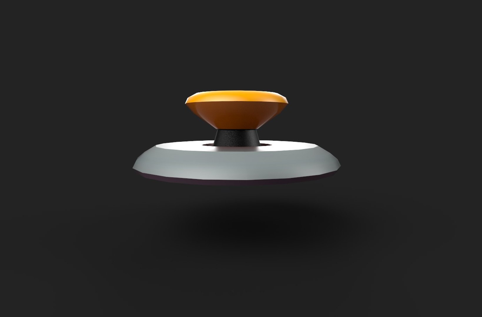 3D radiation button - TurboSquid 1649473