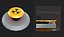 3D radiation button