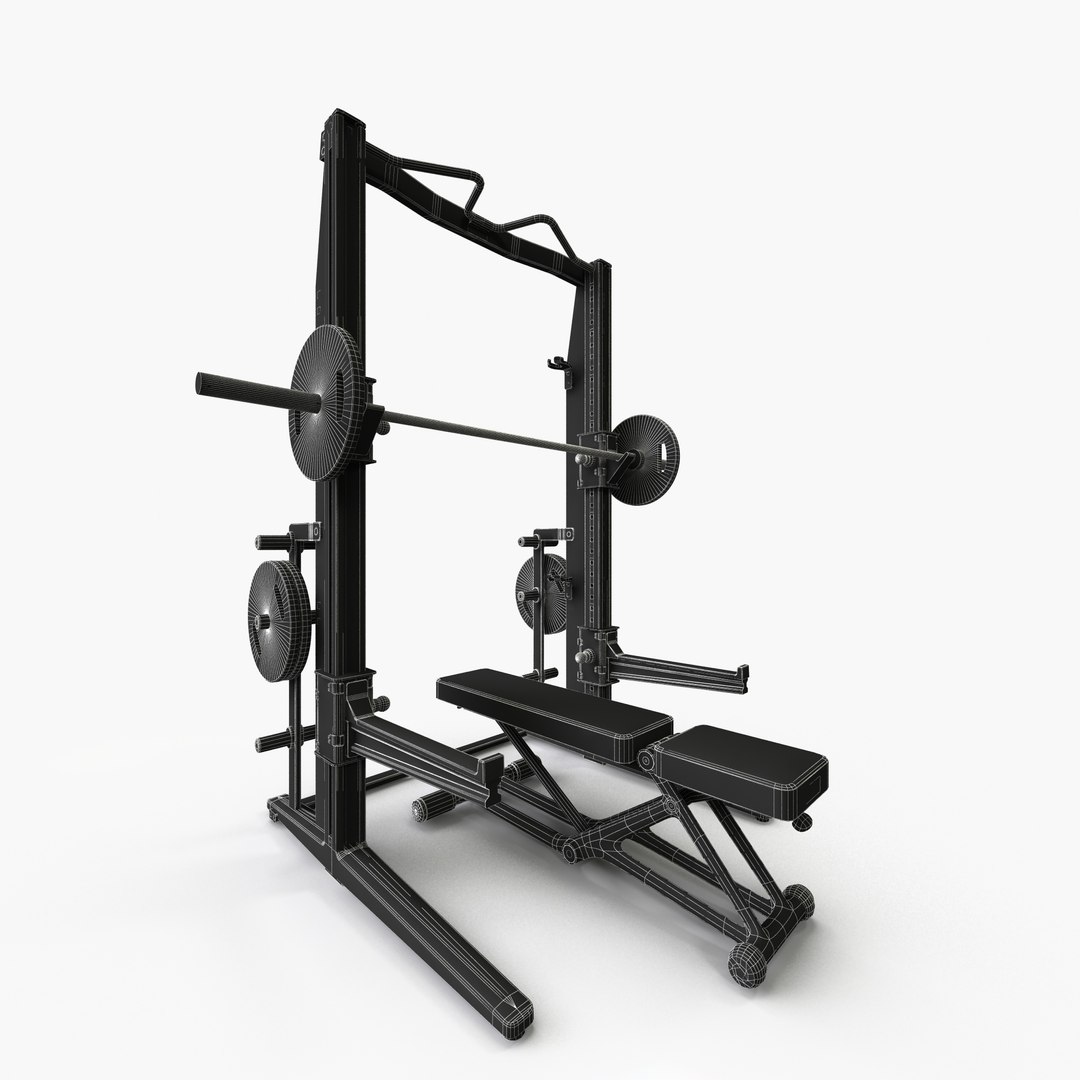 Power Personal Strength Bench Model - TurboSquid 1169801