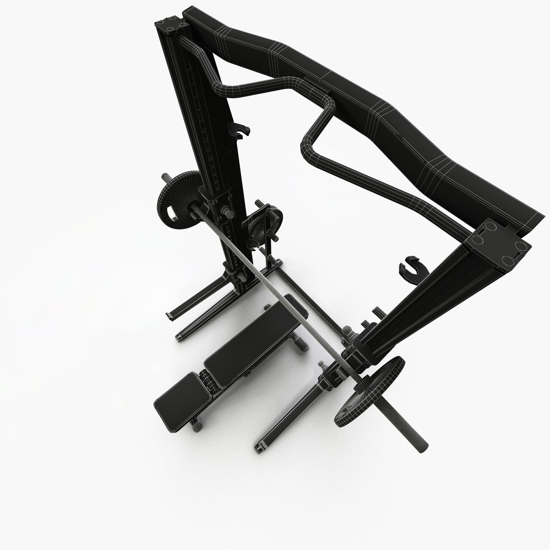 Power Personal Strength Bench Model - TurboSquid 1169801