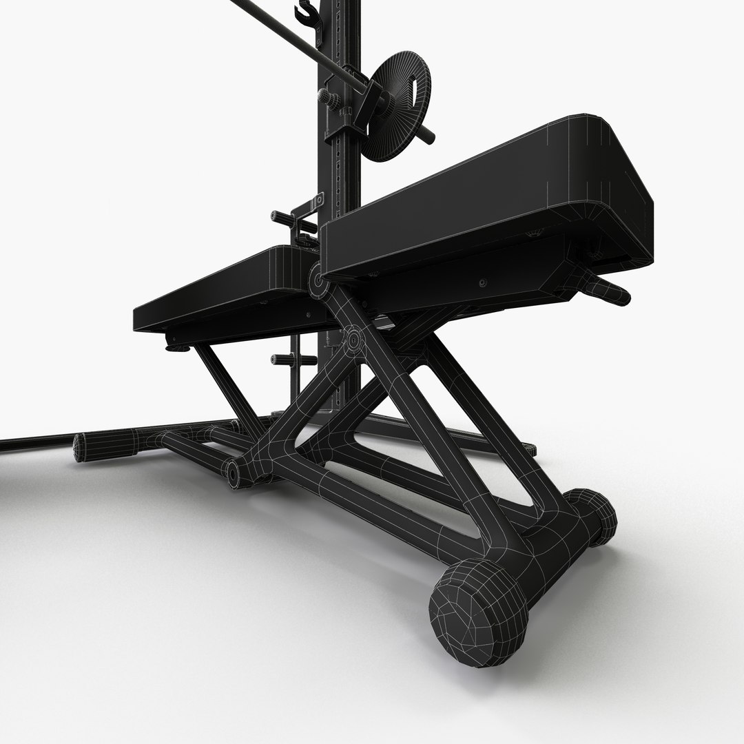 Power Personal Strength Bench Model - TurboSquid 1169801