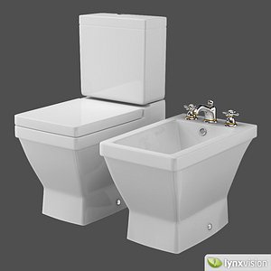 2nd Floor Collection Toilet and Bidet