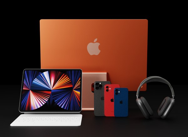 3D Apple Ultimate Collection of All Time Products In Official design