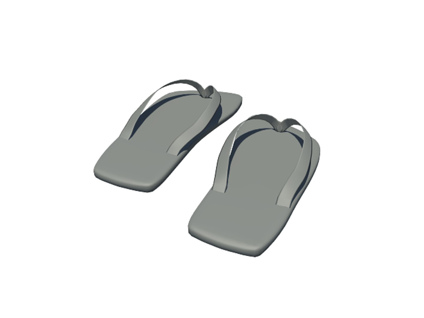 sandals 3d model