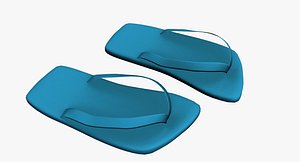 sandals 3d model