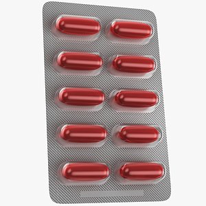 Blister Pills Pack 08