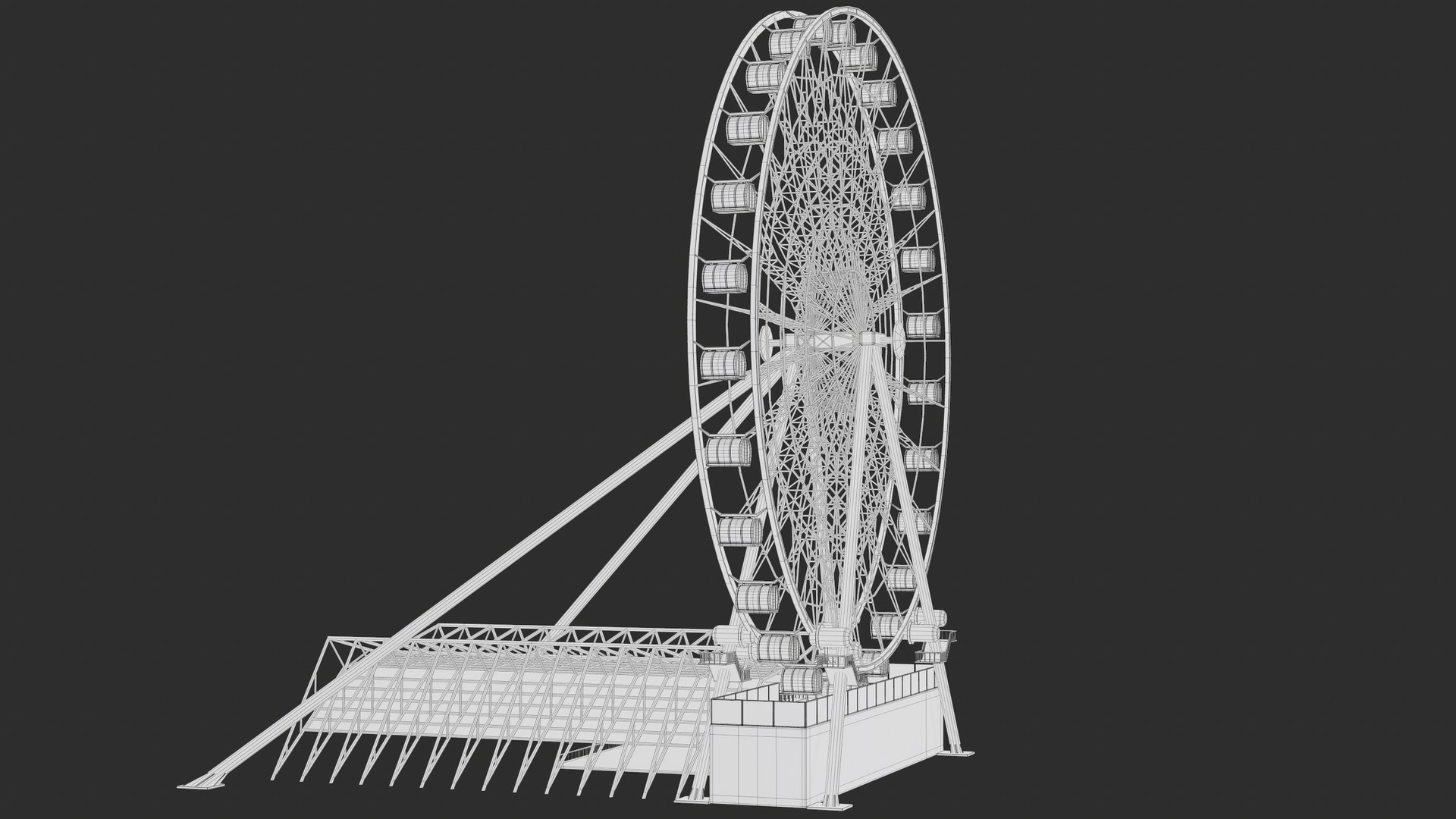 Ferris Wheel - American Dream PBR 3D model https://p.turbosquid.com/ts-thumb/l1/aOhcXV/Uw/screenshot008/png/1688462842/1920x1080/fit_q87/bf4b861ae18e0393466ec631cb9e369340496db1/screenshot008.jpg