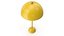 Flowerpot Tischlampe Gelb
