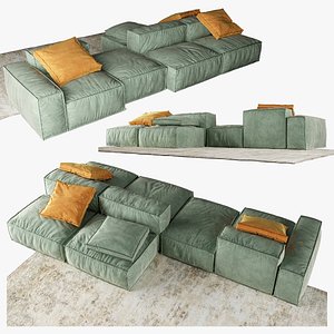 bonaldo peanut b sofa 3D model
