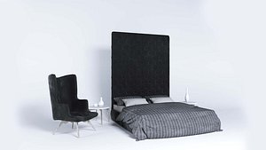 Modern Bed 01