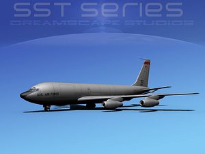 3d model boeing tanker